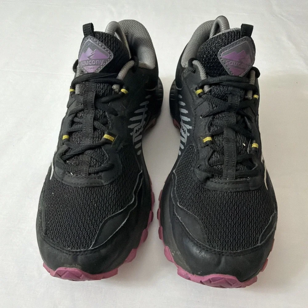 Saucony Excursion TR 15 Shoes Womens Sz 10 Black Pink S10668-34 Trail Running - Picture 2 of 16